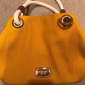 Michael Kors Marina yellow bag!